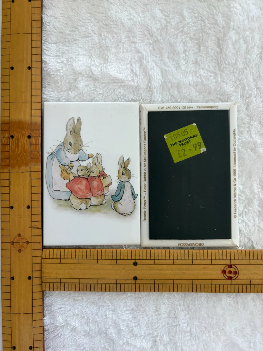 ピーターラビット 磁器バスケット マグネットセットの写真5枚目