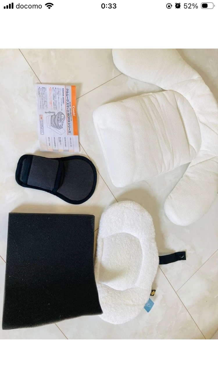 コンビ クルムーヴスマート ISOFIX チャイルドシートの写真3枚目