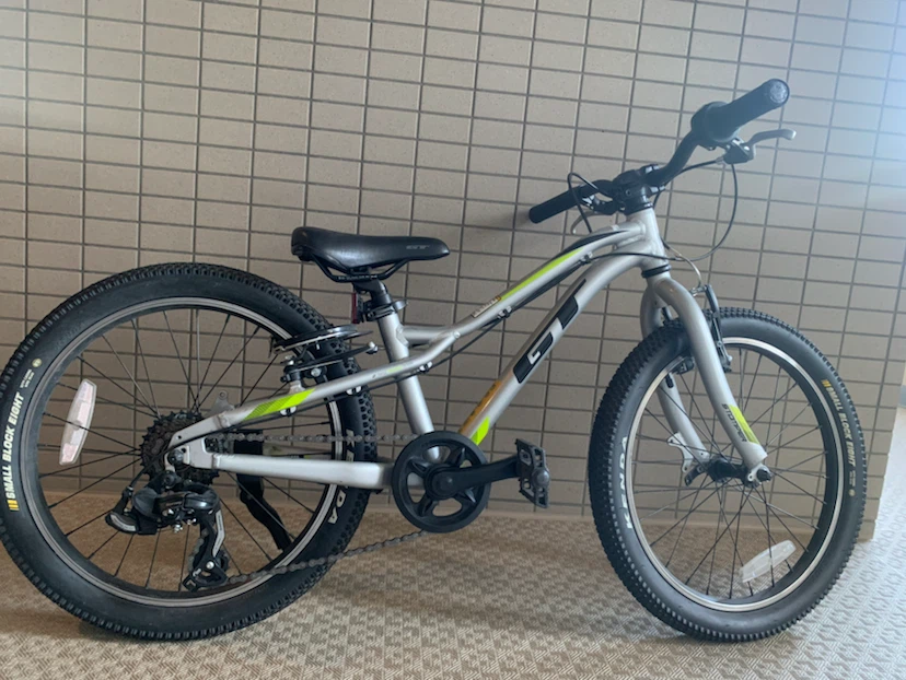 GT ジーティー　子供用自転車 シルバー 20インチ