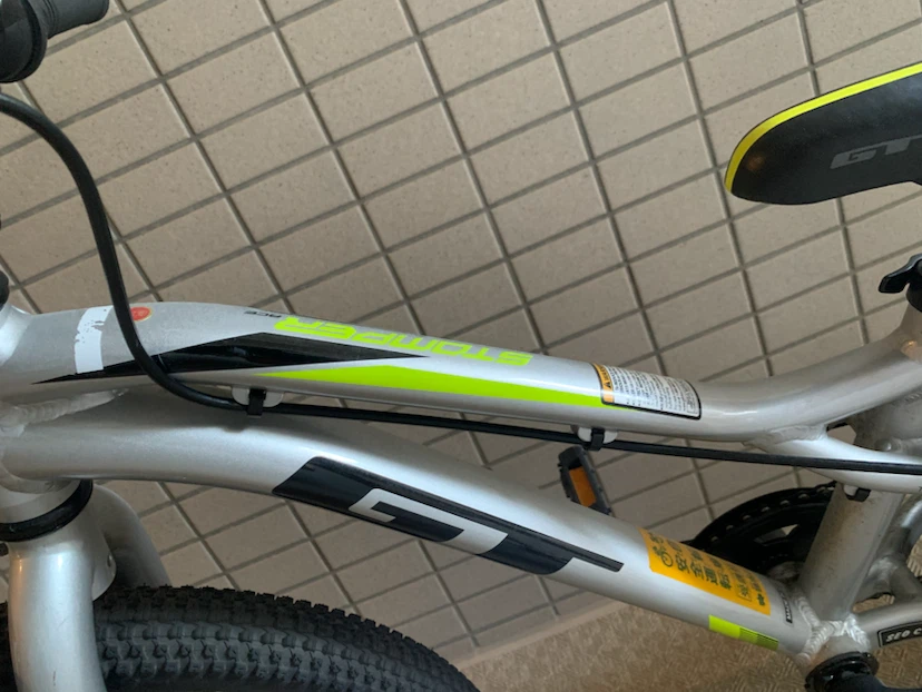 GT ジーティー　子供用自転車 シルバー 20インチの写真4枚目