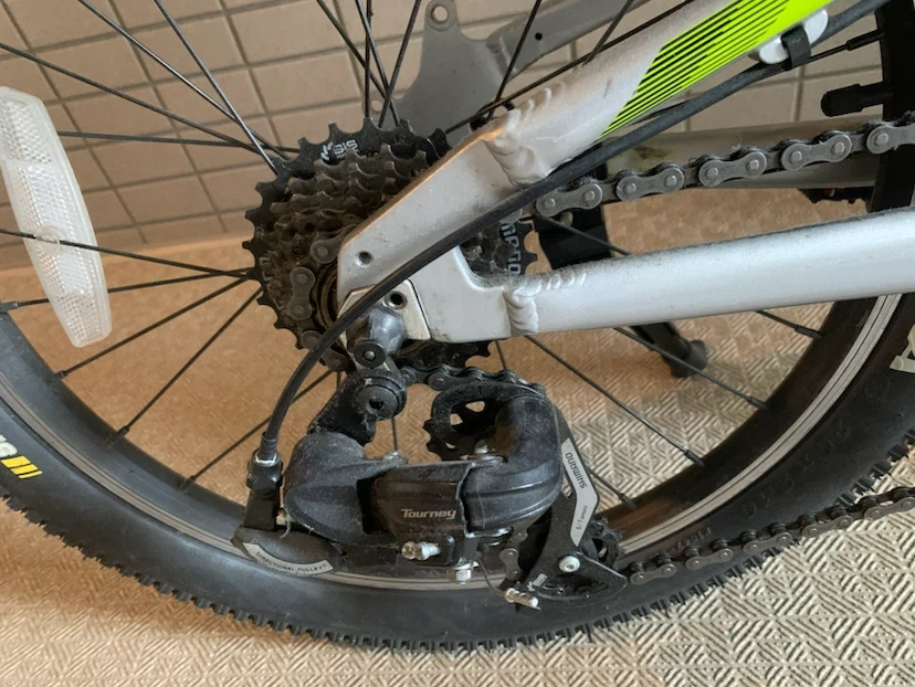 GT ジーティー 子供用自転車 シルバー 20インチの写真7枚目