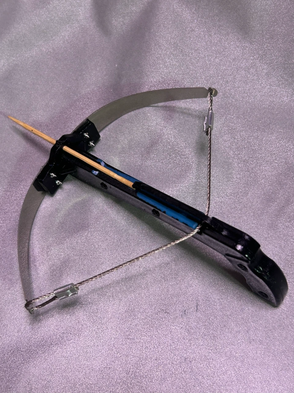 つまようじクロスボウ ミニチュア玩具