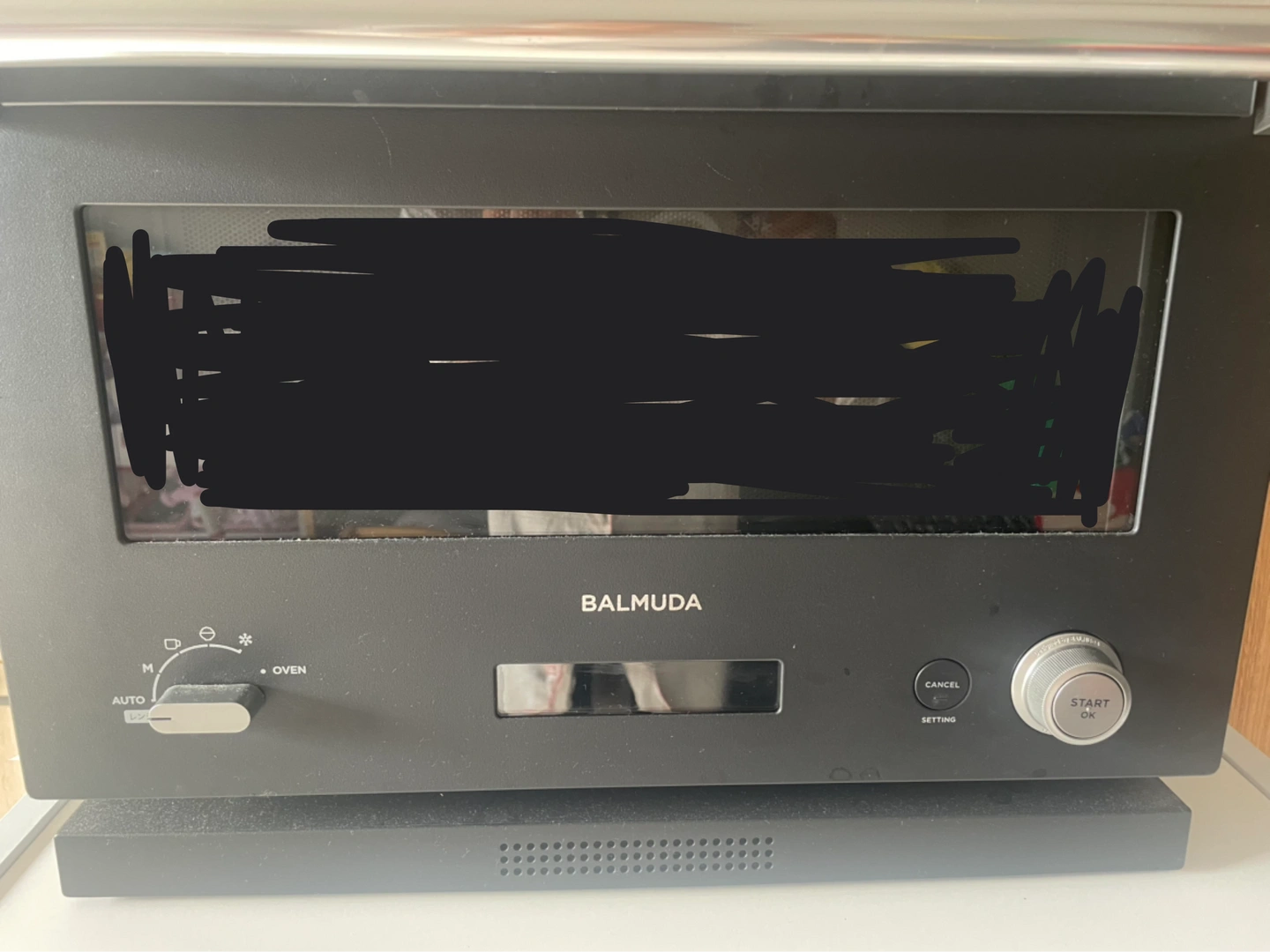 バルミューダ 電子レンジ ジャンク品