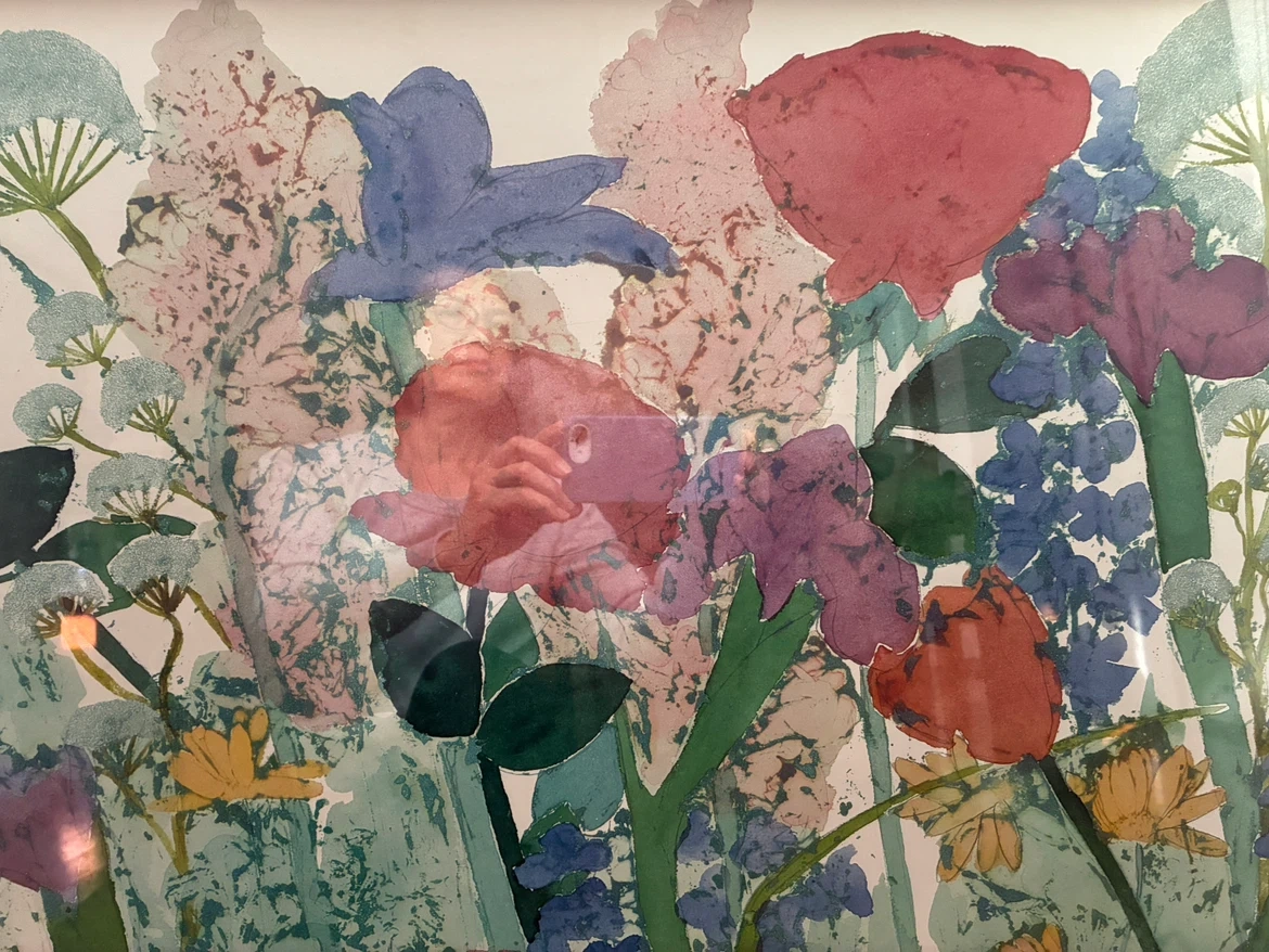 マーガレット・ベデル 絵画 額装