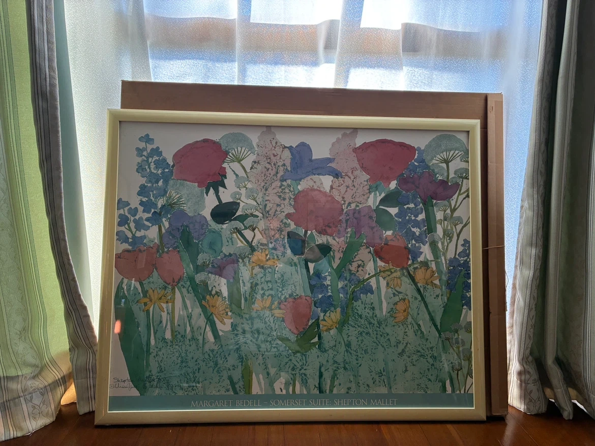 マーガレット・ベデル 絵画 額装の写真2枚目