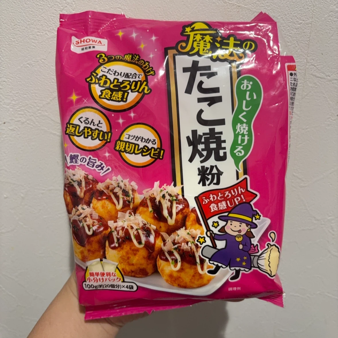 昭和産業 魔法のたこ焼粉 400g