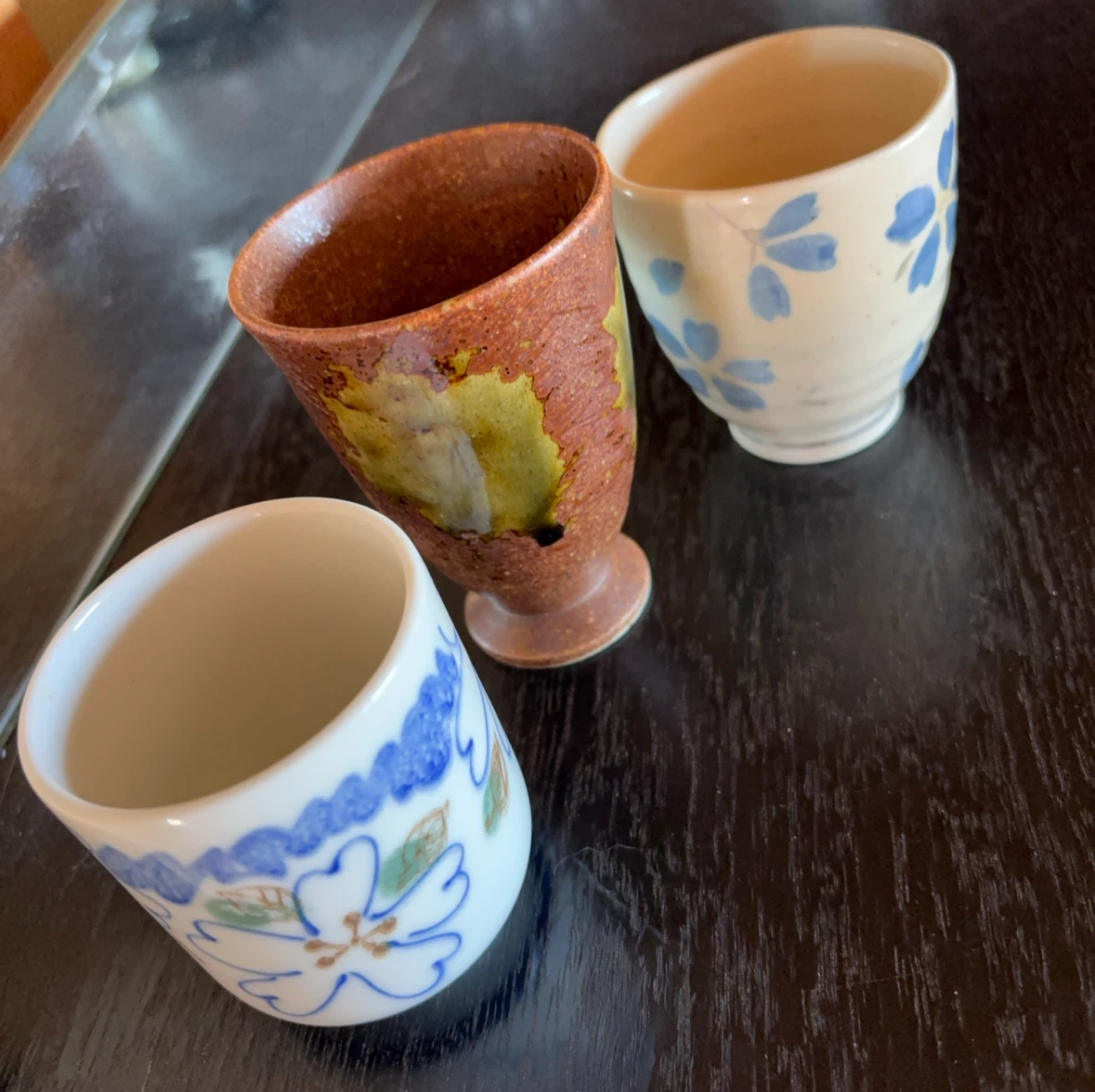 和風 湯呑み 3個セット 陶器 茶器