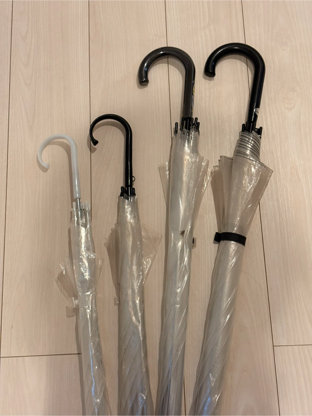 ビニール傘 4本セット