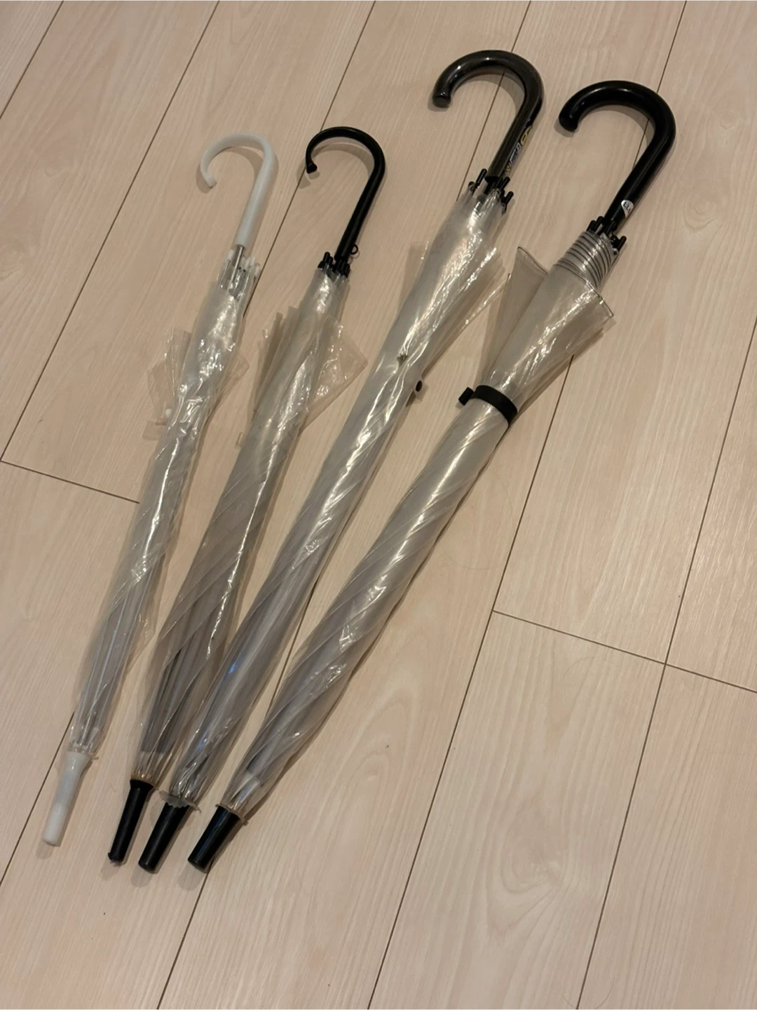 ビニール傘 4本セットの写真2枚目