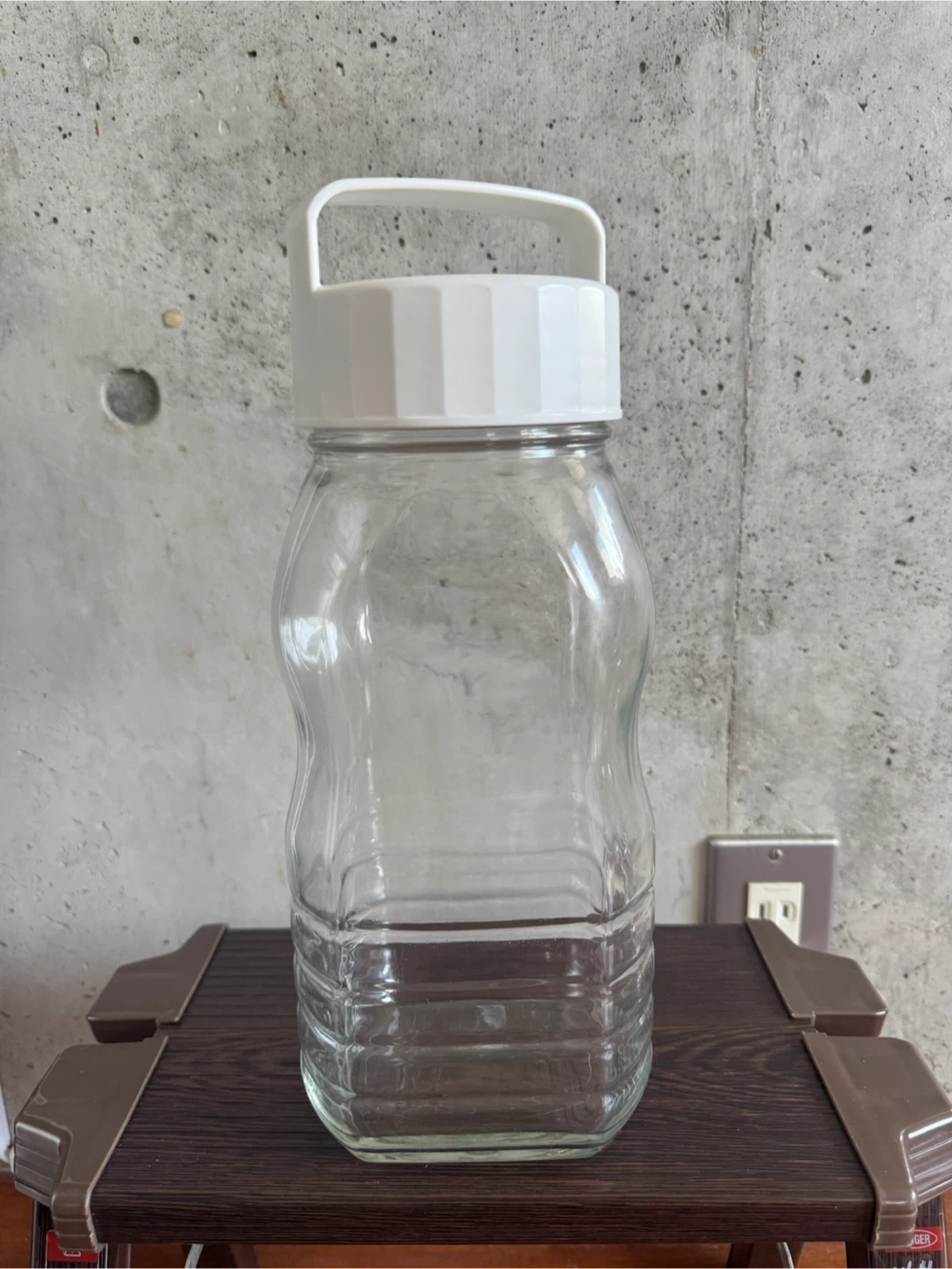梅酒瓶 保存瓶 密封容器 ガラス製