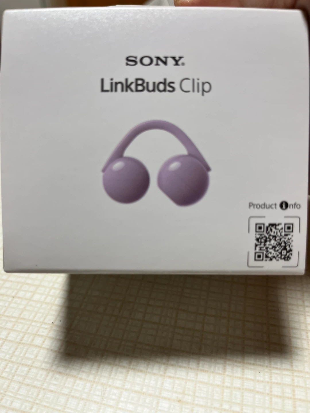 ソニー LinkBuds Clip ラベンダー