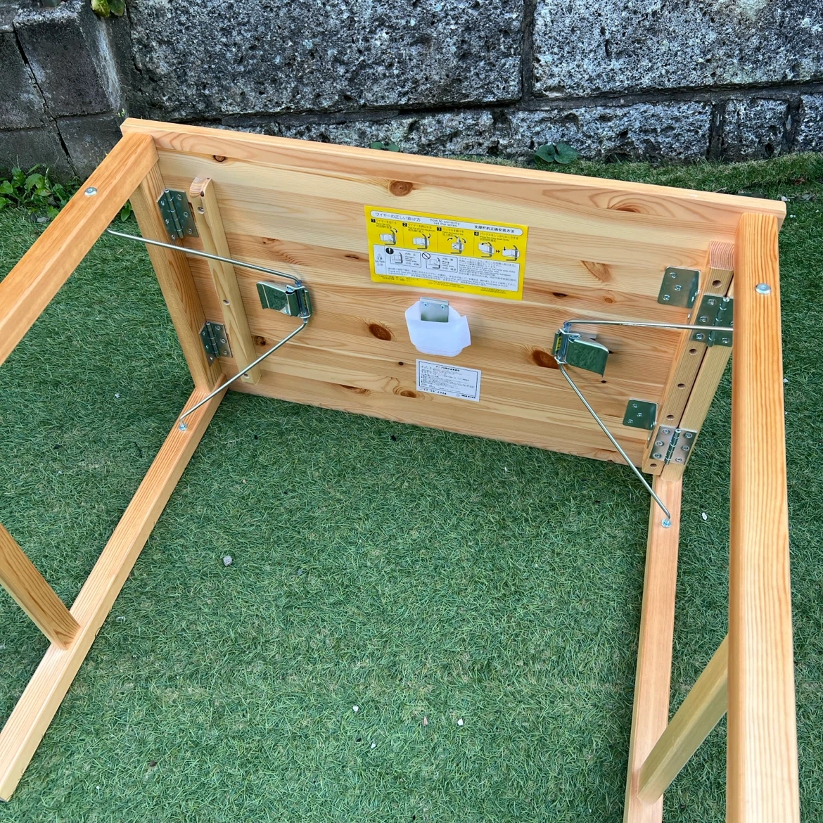 無印良品 MUJI折りたたみテーブル/80×50cmの写真6枚目