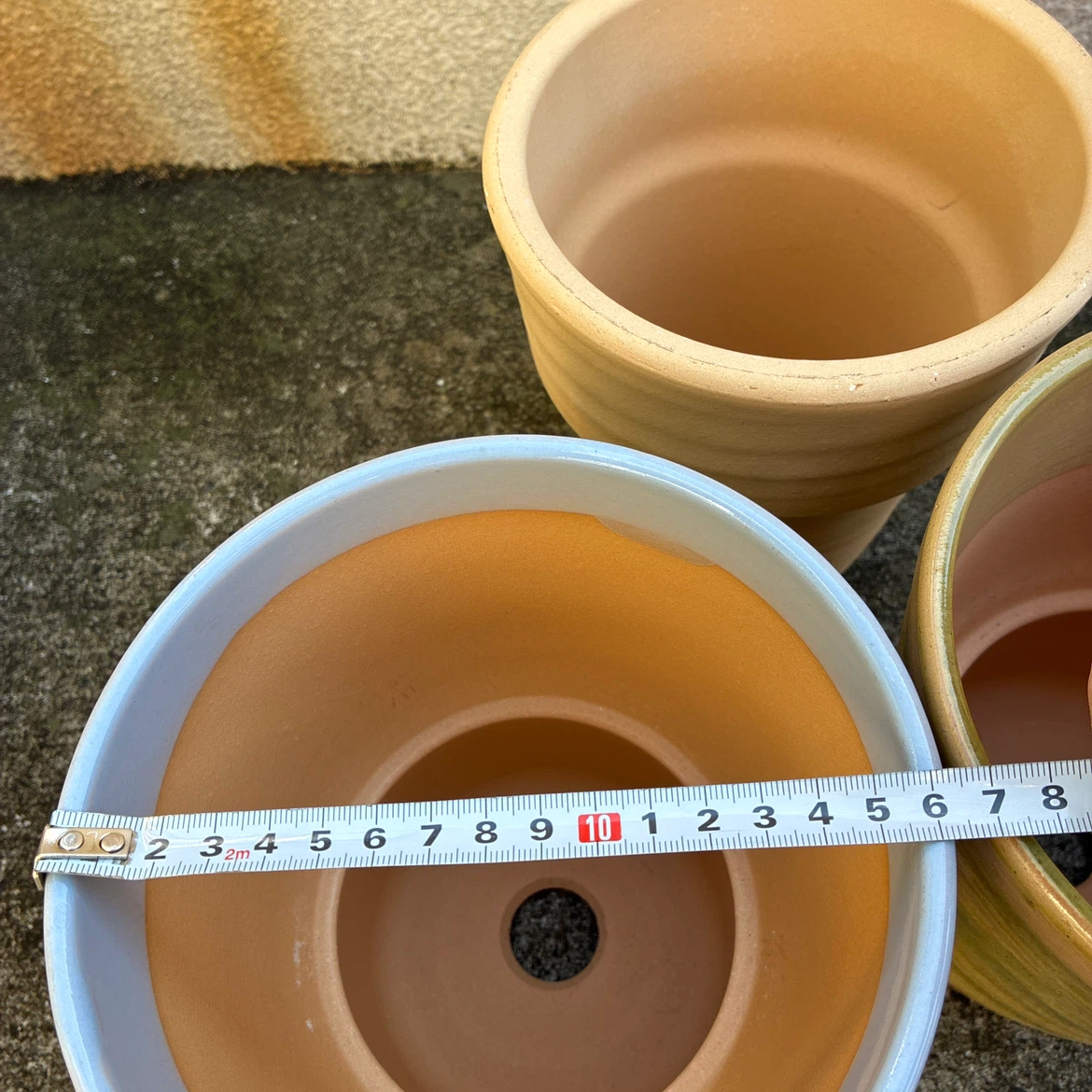 植木鉢 3点セット 陶器製の写真8枚目