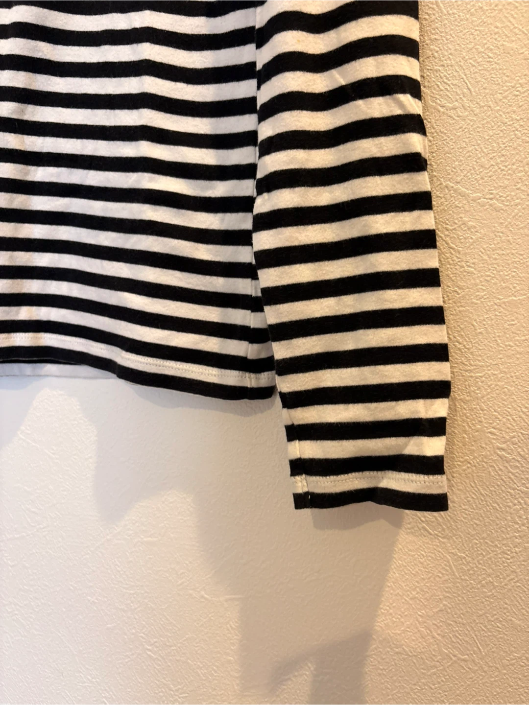 無印良品 ボーダー長袖Tシャツ Mサイズの写真4枚目