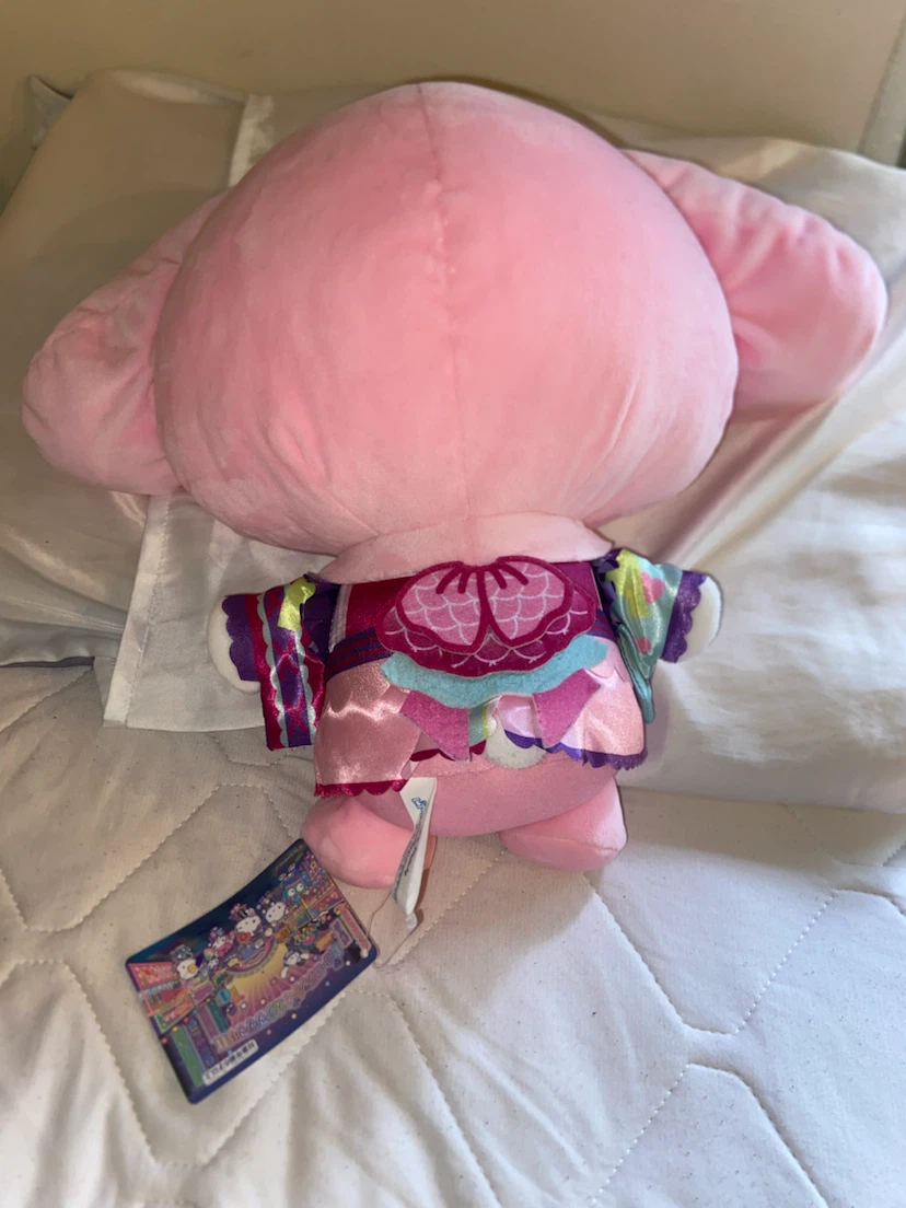 【10/15まで】マイメロディ ぬいぐるみ 浴衣風の写真2枚目