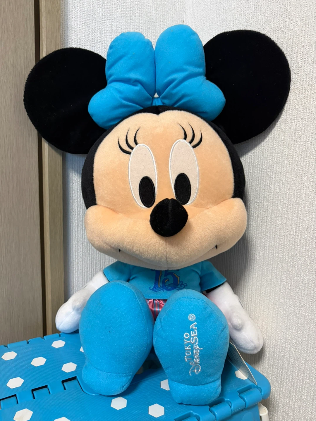 ミニーマウス ぬいぐるみ 15周年 東京ディズニーシー