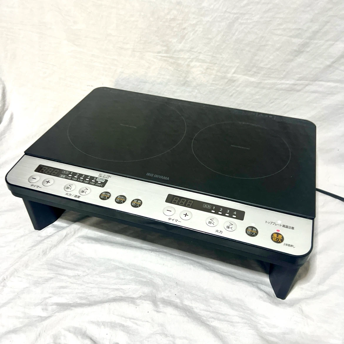 アイリスオーヤマ(IRIS OHYAMA) IHクッキングヒーター 2口 2020年製