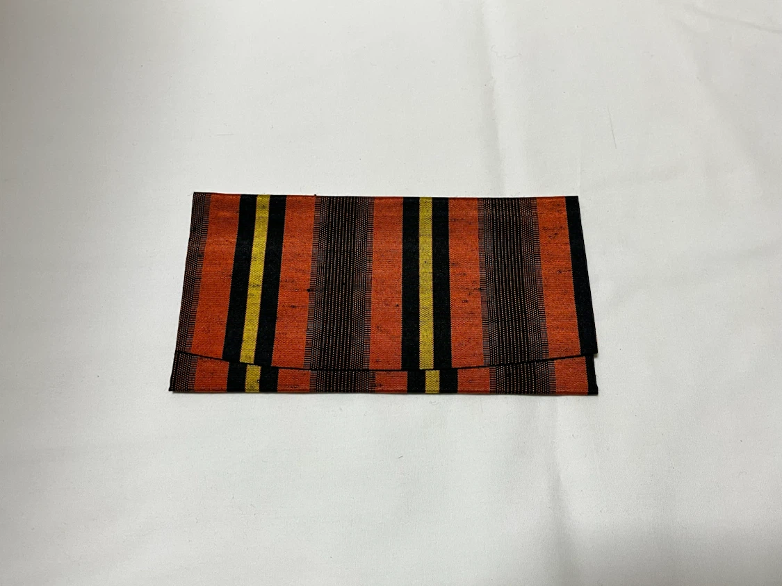 和柄 数寄屋袋 懐紙入れ オレンジ系