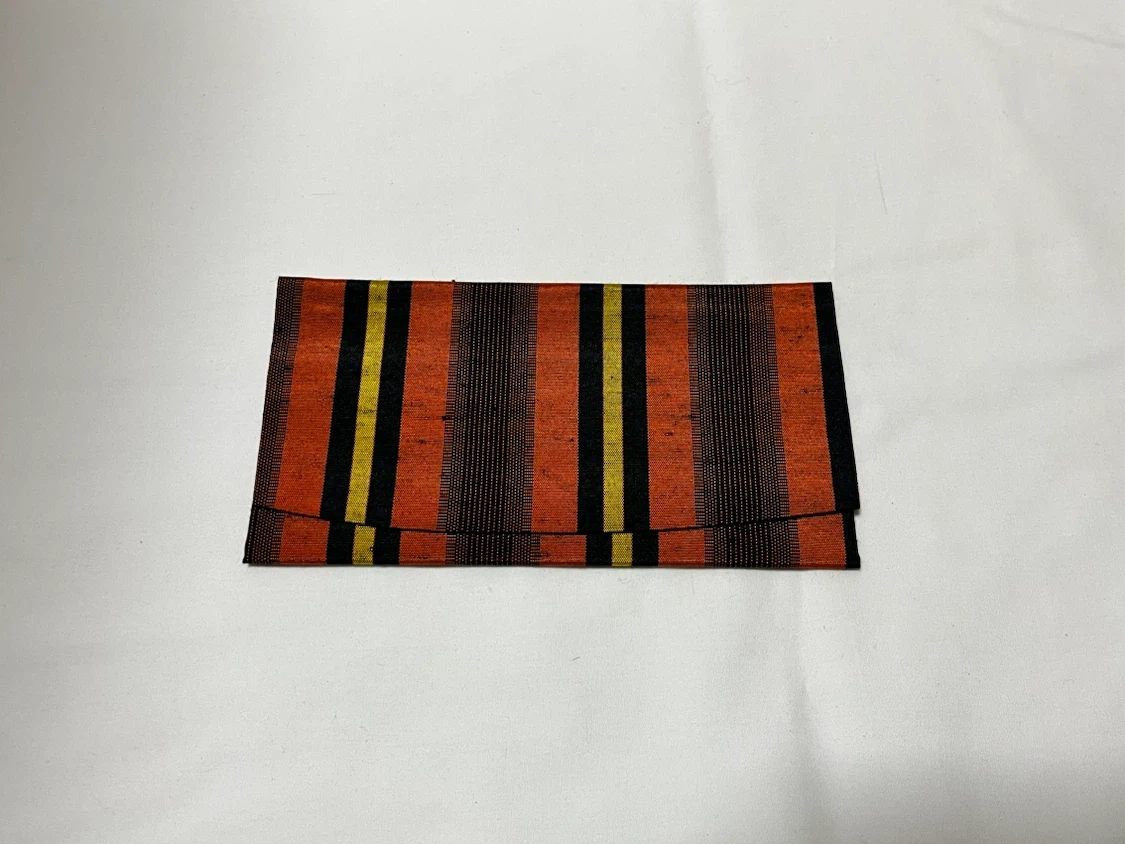 和柄 数寄屋袋 懐紙入れ オレンジ系