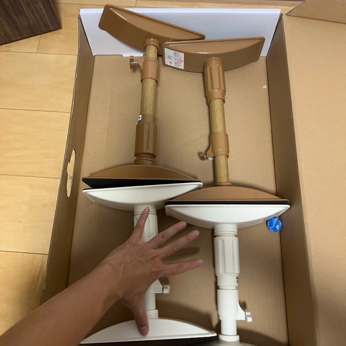 家具転倒防止伸縮棒 2本セットの写真2枚目