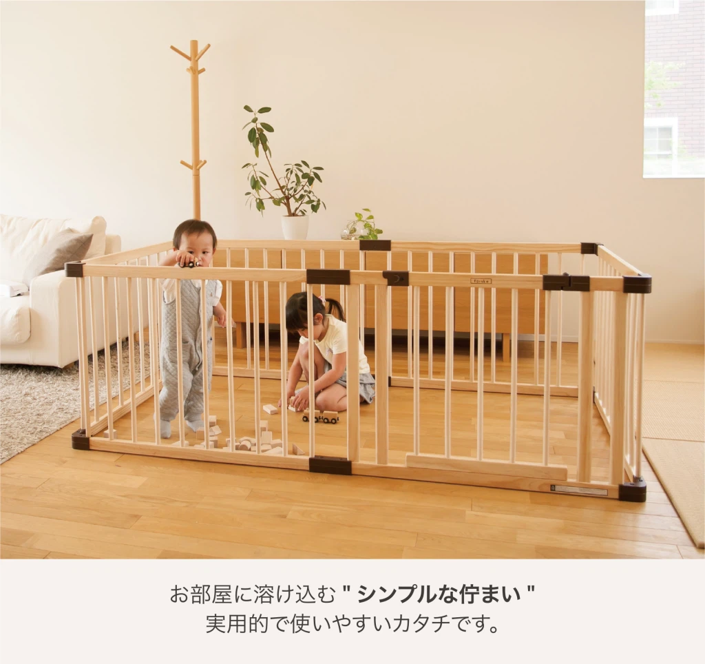 ［定価29700円］ファルスカ ジョイントプレイペン ネオ ドア付き ダブルの写真2枚目