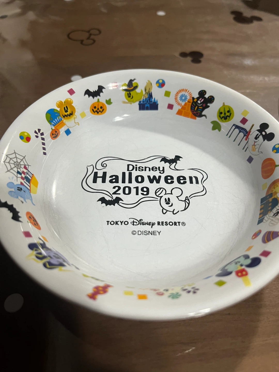 【2枚セット】ディズニーハロウィーン2019 スーベニアプレート 2枚セットの写真2枚目