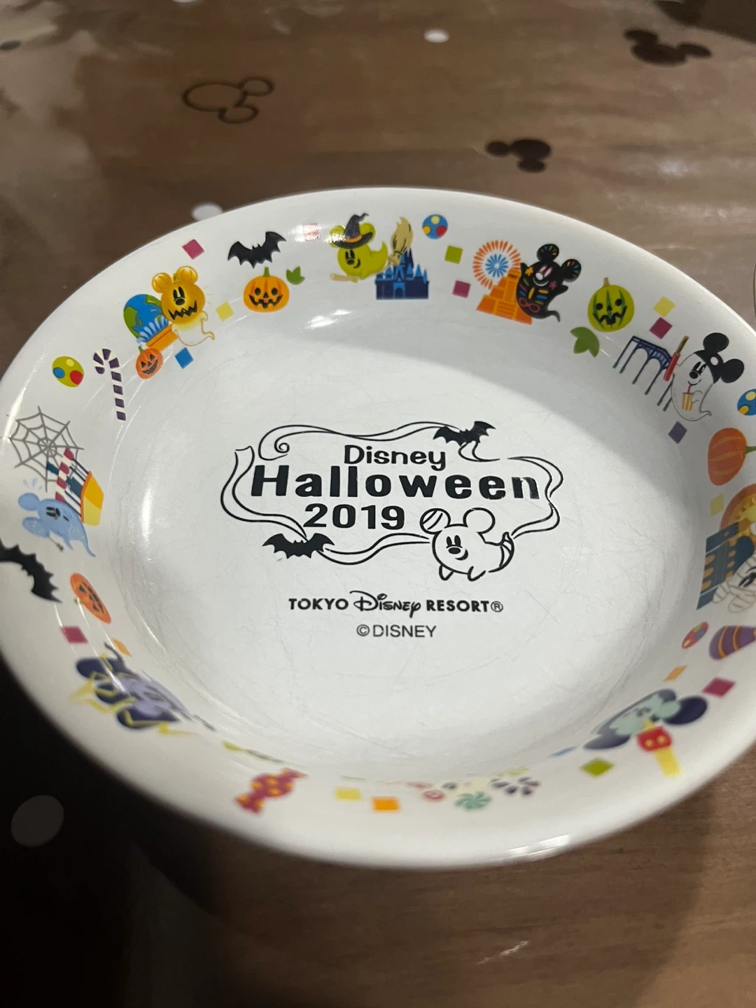 【2枚セット】ディズニーハロウィーン2019 スーベニアプレート 2枚セットの写真2枚目