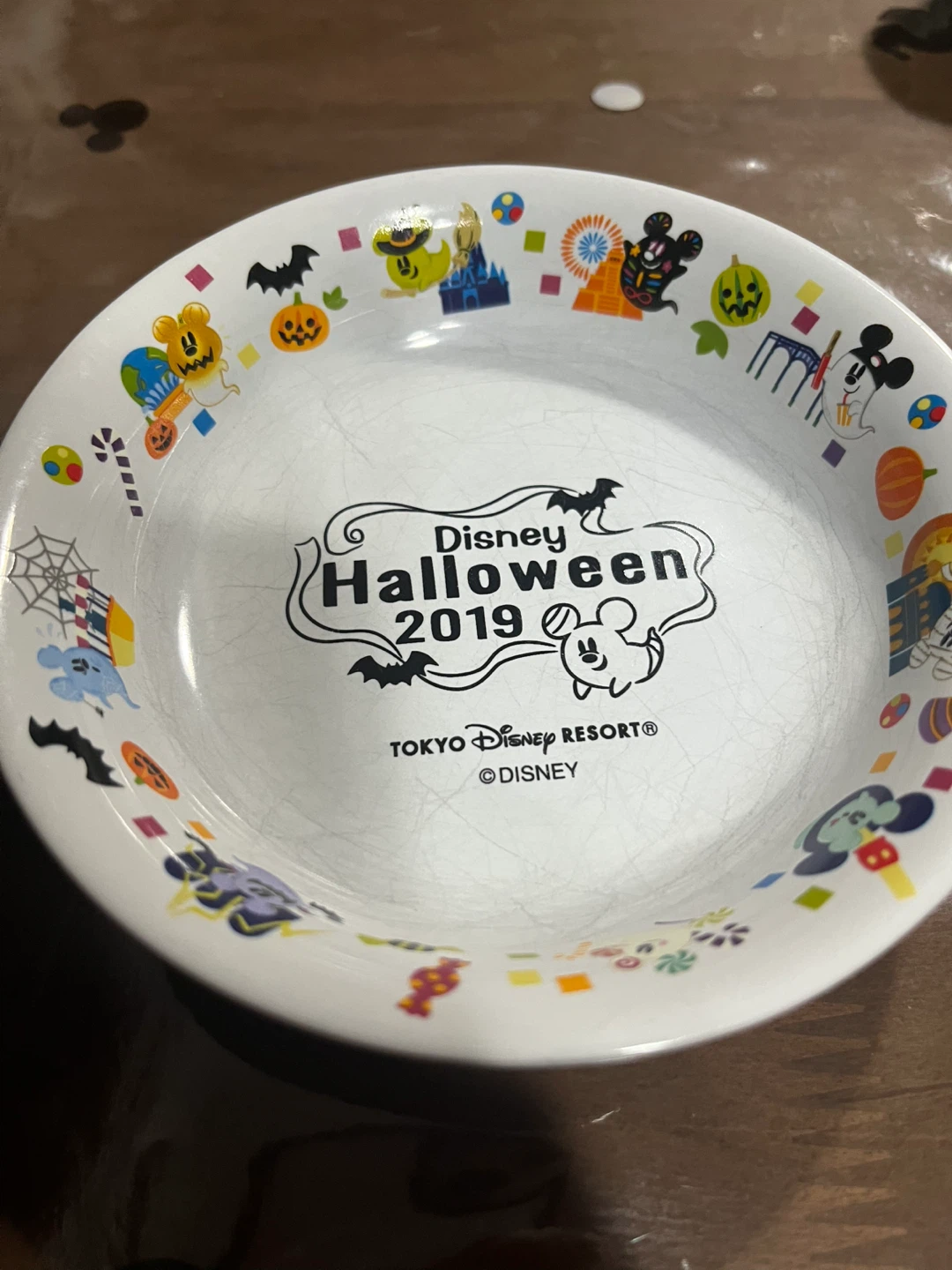 【2枚セット】ディズニーハロウィーン2019 スーベニアプレート 2枚セットの写真3枚目