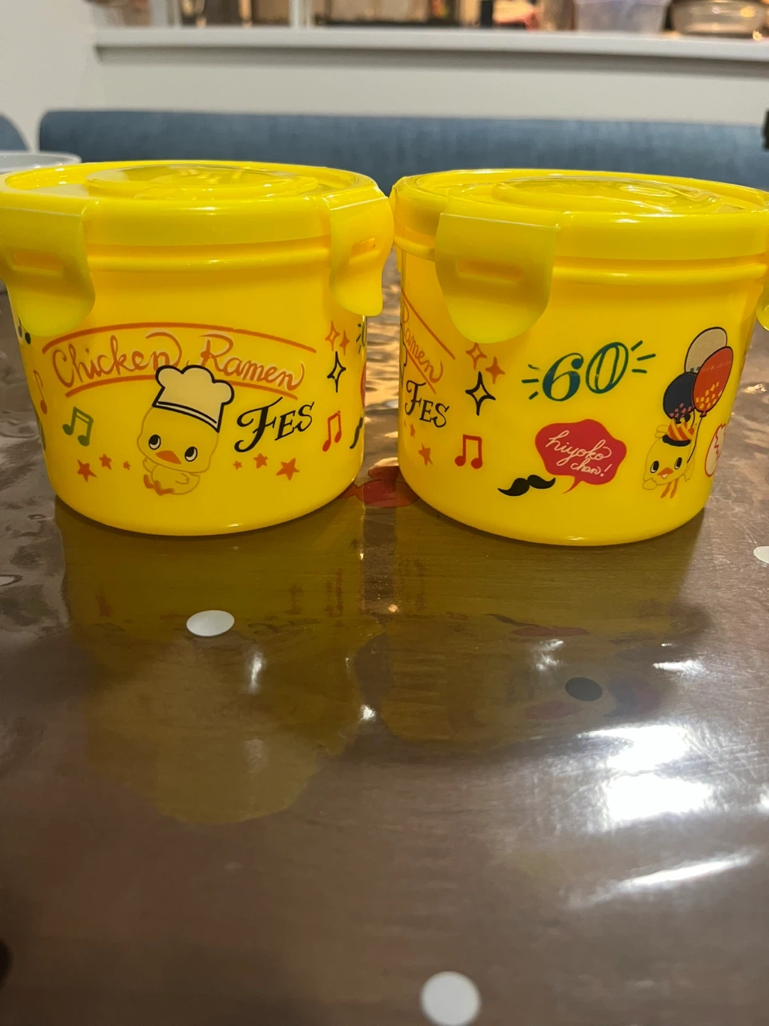 チキンラーメン 60周年 ひよこちゃん 保存容器 2個セット