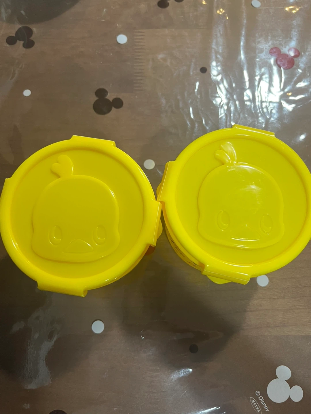 チキンラーメン 60周年 ひよこちゃん 保存容器 2個セットの写真3枚目