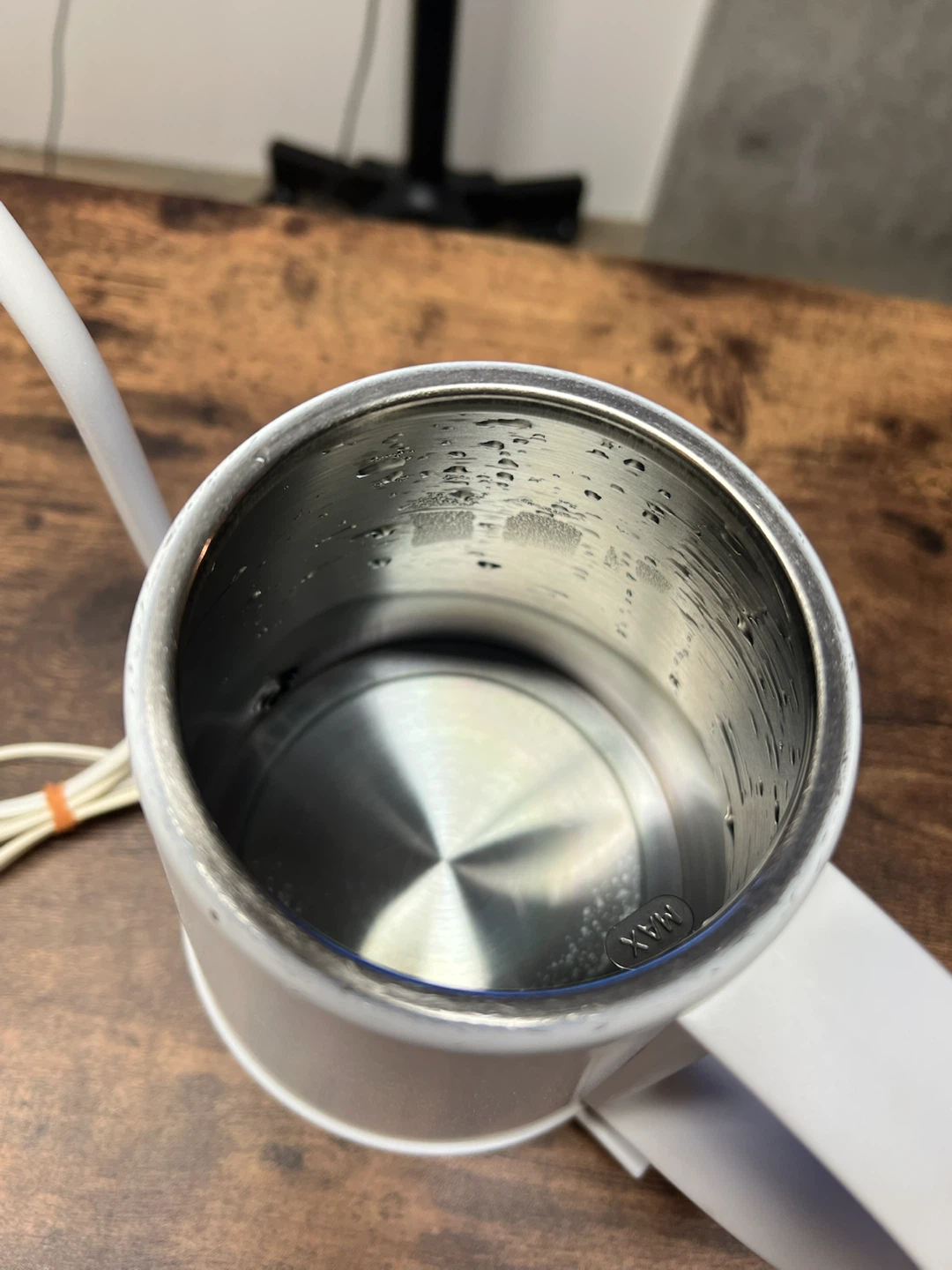 【動作確認済み】AND・DECO 電気ケトル ホワイト 細口 ドリップの写真4枚目
