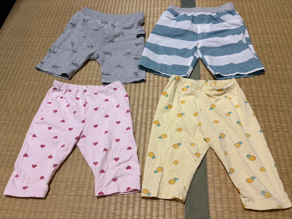 子供用短ズボン 110cm 4枚セット