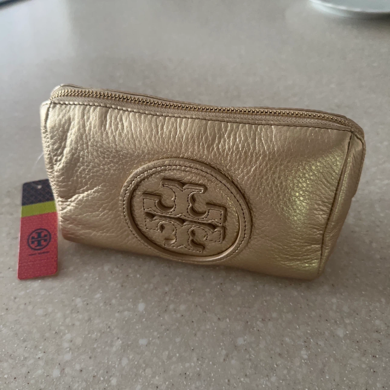 【希少品】トリーバーチ ポーチ ゴールド