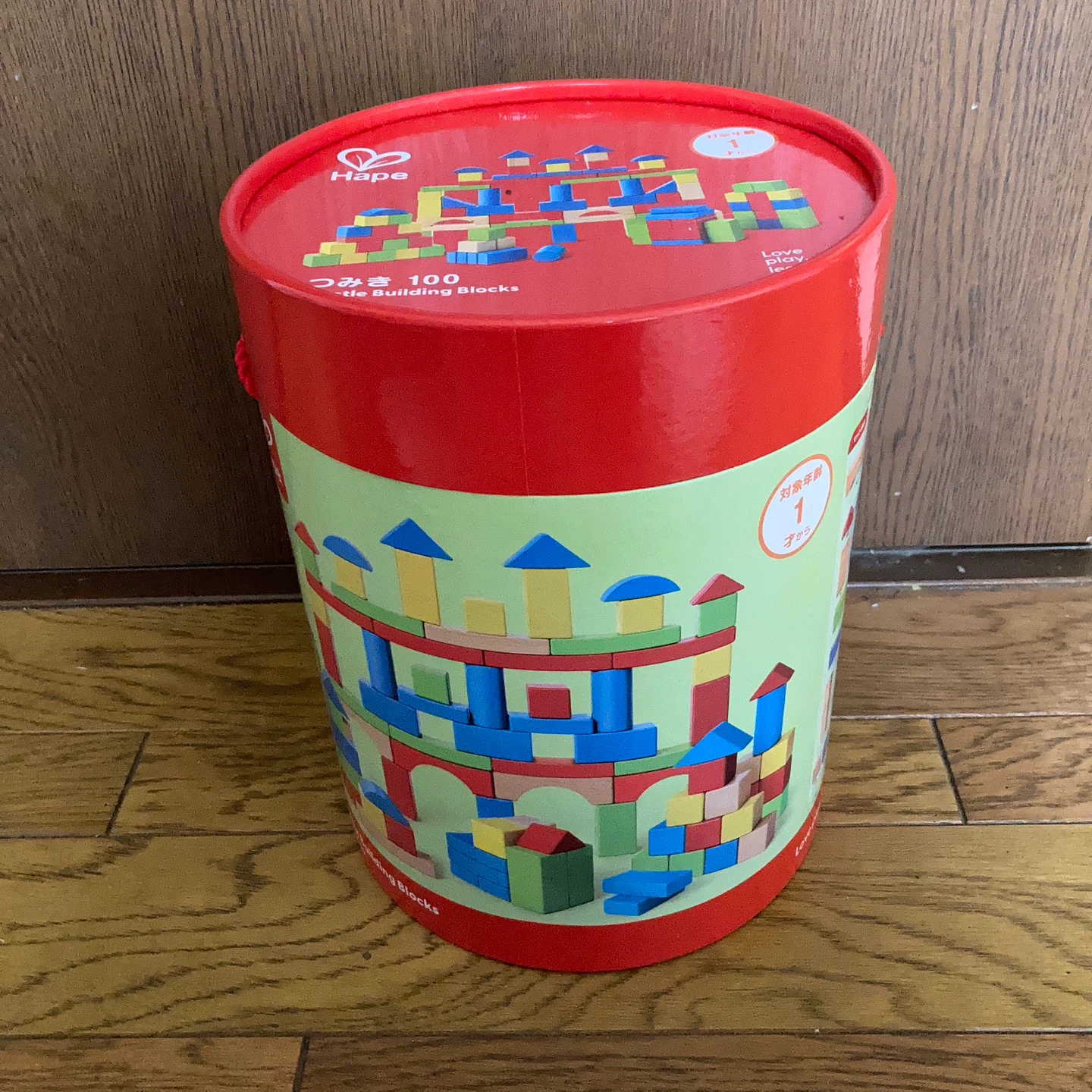 ハペ つみき 100ピース 木製玩具