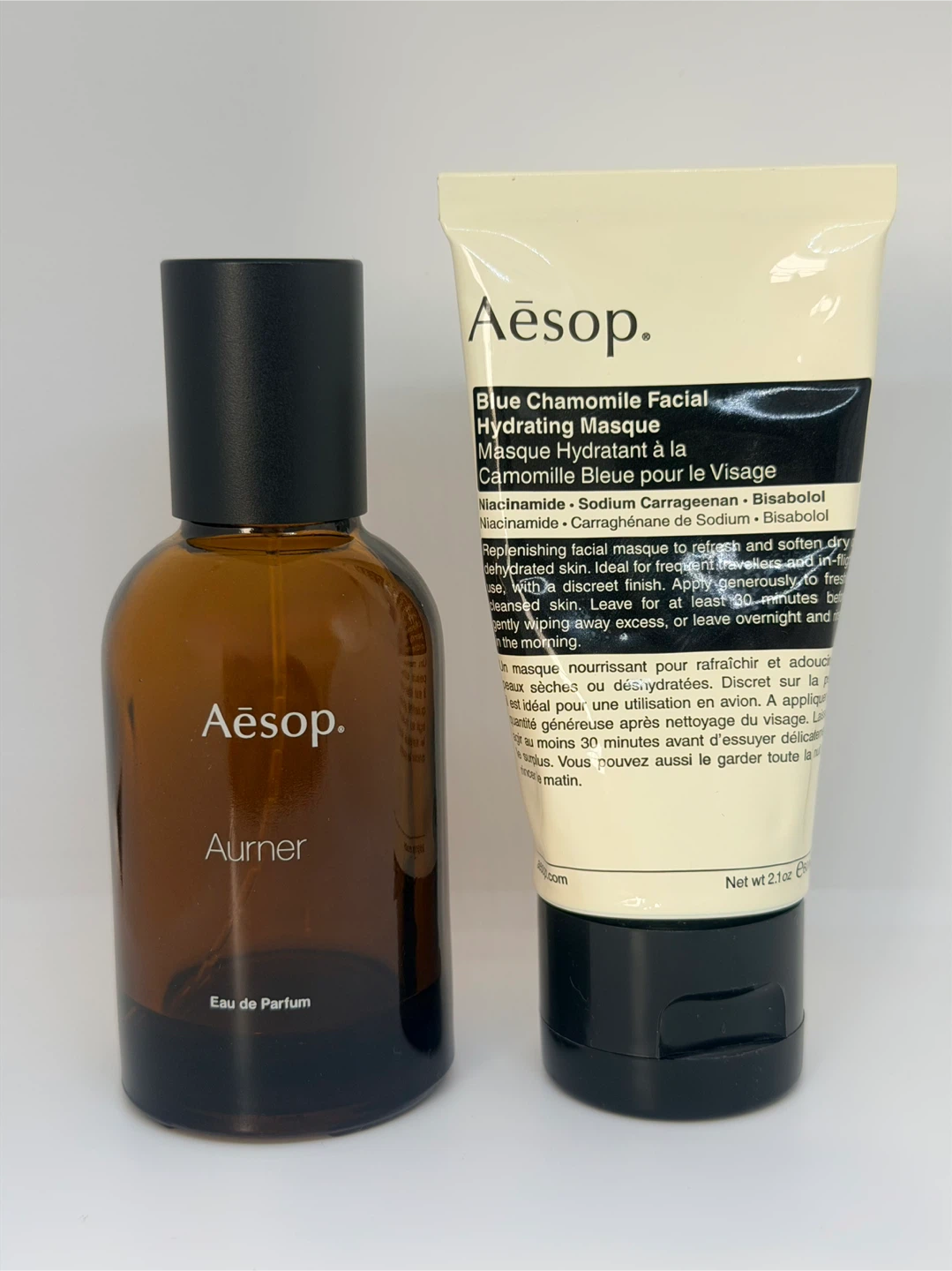 【お買い得】Aesop ブルーカモミール フェイシャル ハイドレーティング マスクとオルナー