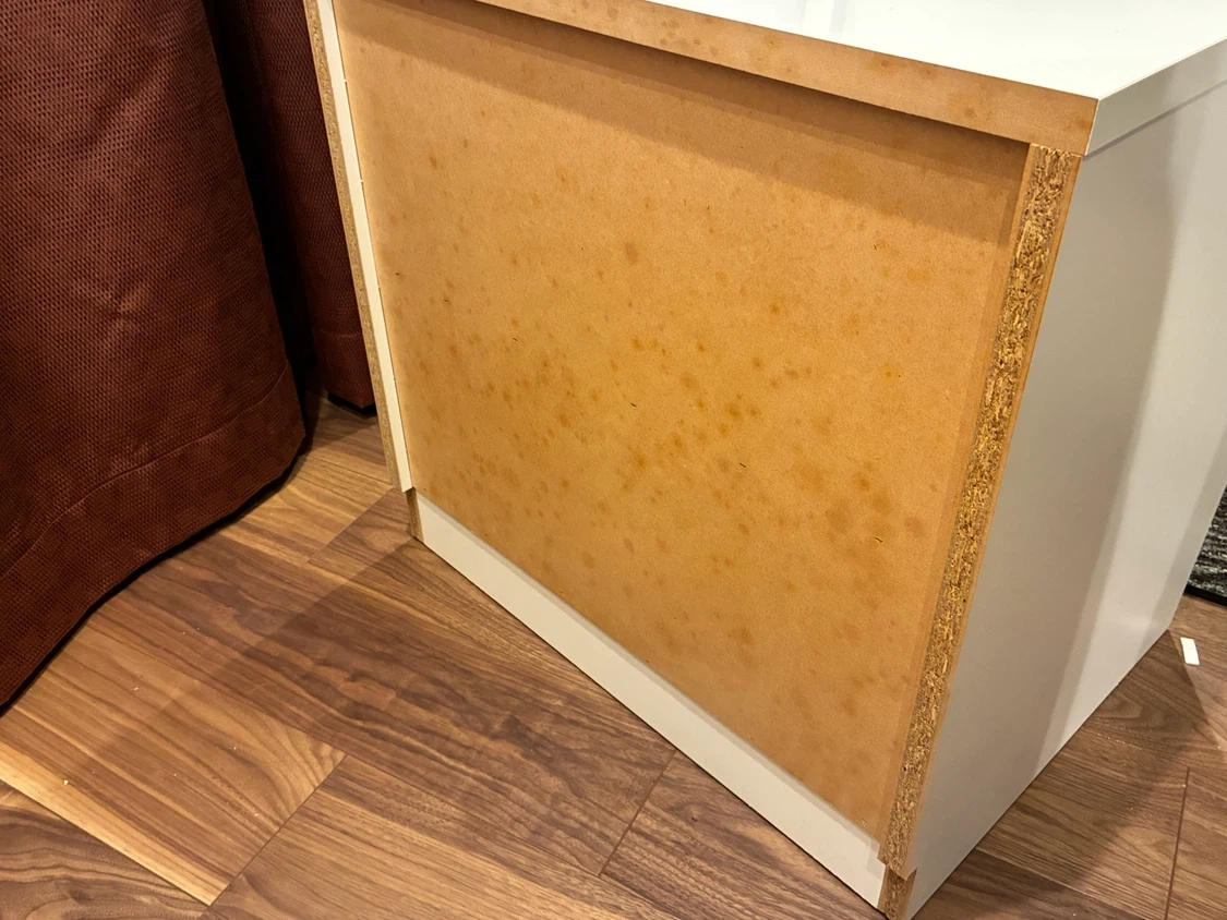 【定価約3.8万円】ディノス クローゼット収納チェスト(幅60×奥45×高58cm)ホワイト ※裏面シミありのため格安の写真6枚目