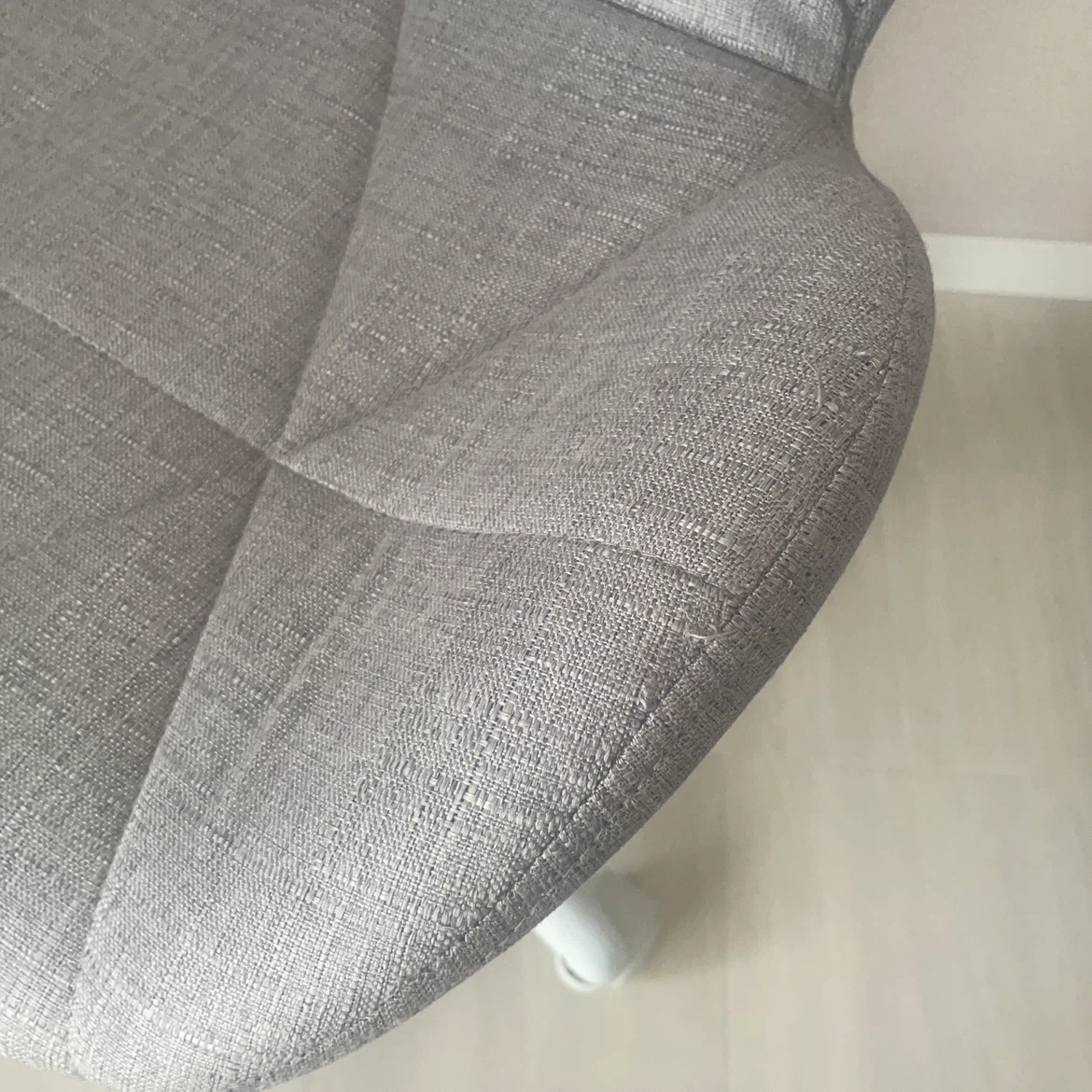 デスクチェア グレー 昇降機能付きの写真8枚目