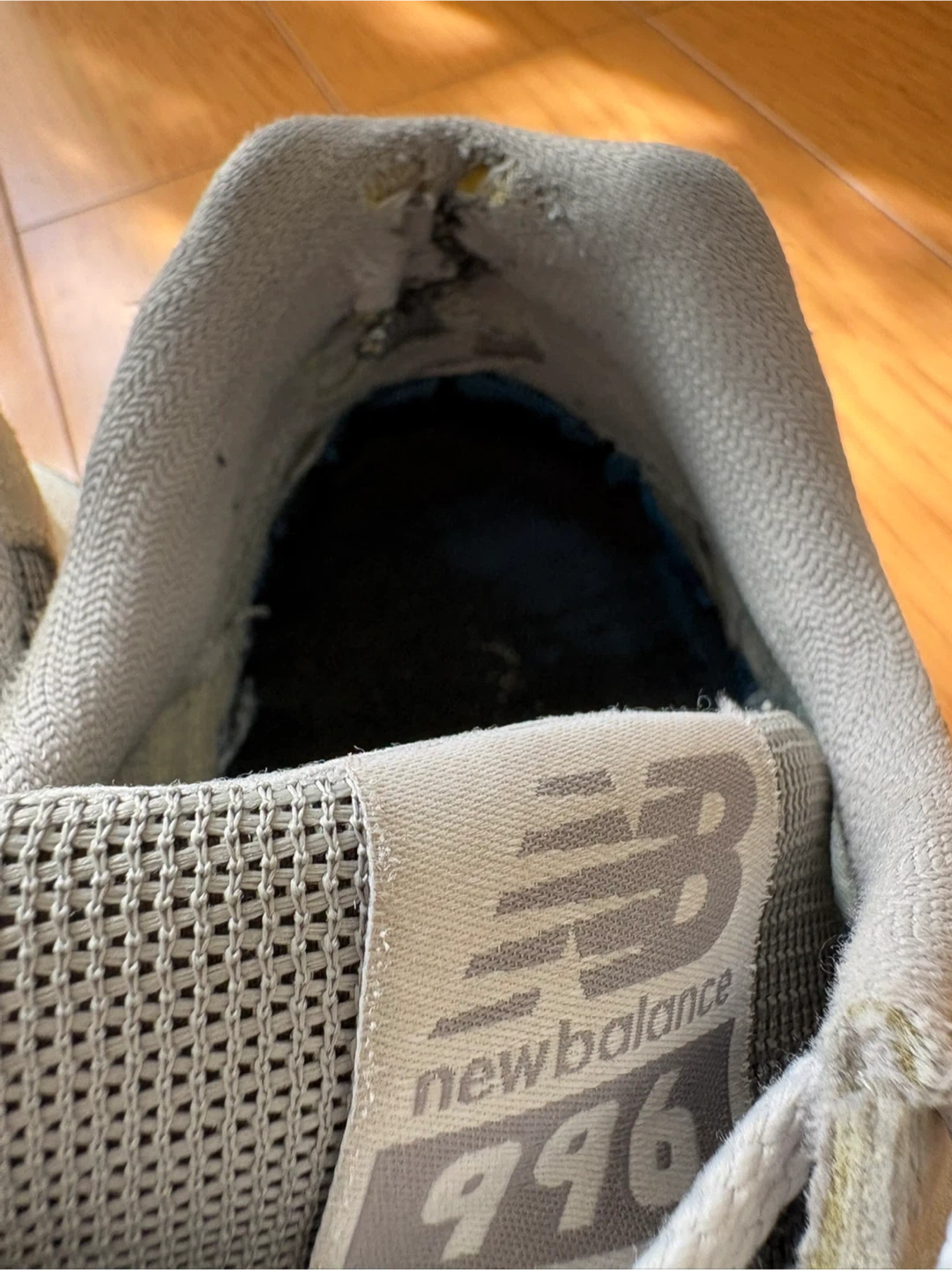 ニューバランスNew Balance 996★ スエード×メッシュコンビ★24.5cmの写真7枚目