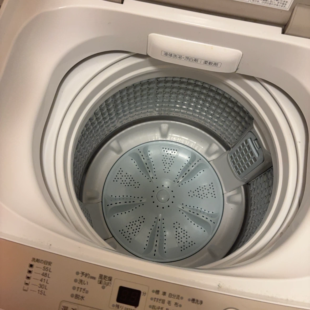アクア 全自動洗濯機 AQW-S7MBKの写真2枚目