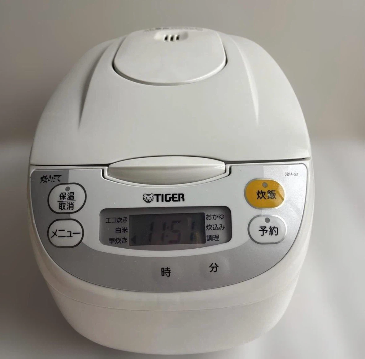 タイガー マイコン炊飯ジャー JBH-G10 1.0L