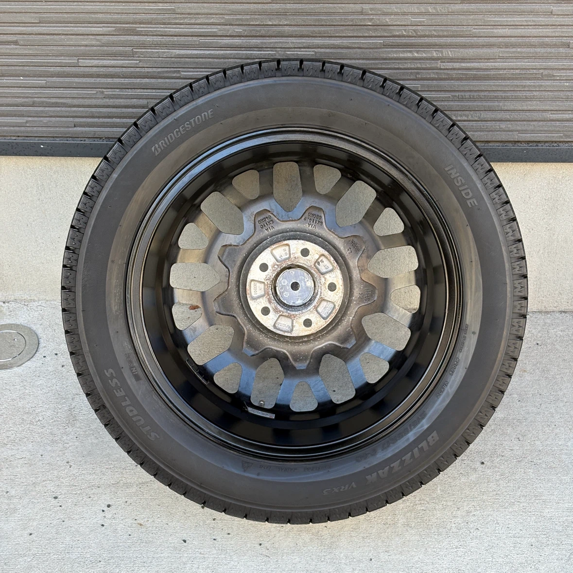 【美品】VRX3スタッドレス＋LMGホイール 4本セットの写真8枚目