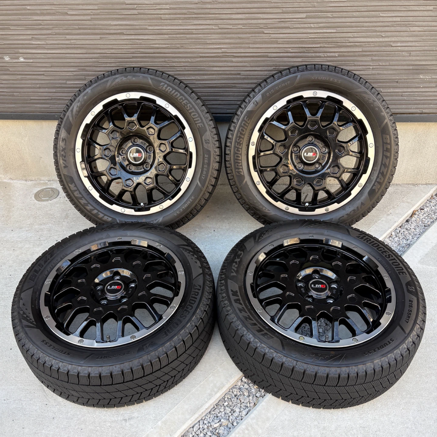 【美品】VRX3スタッドレス＋LMGホイール 4本セット