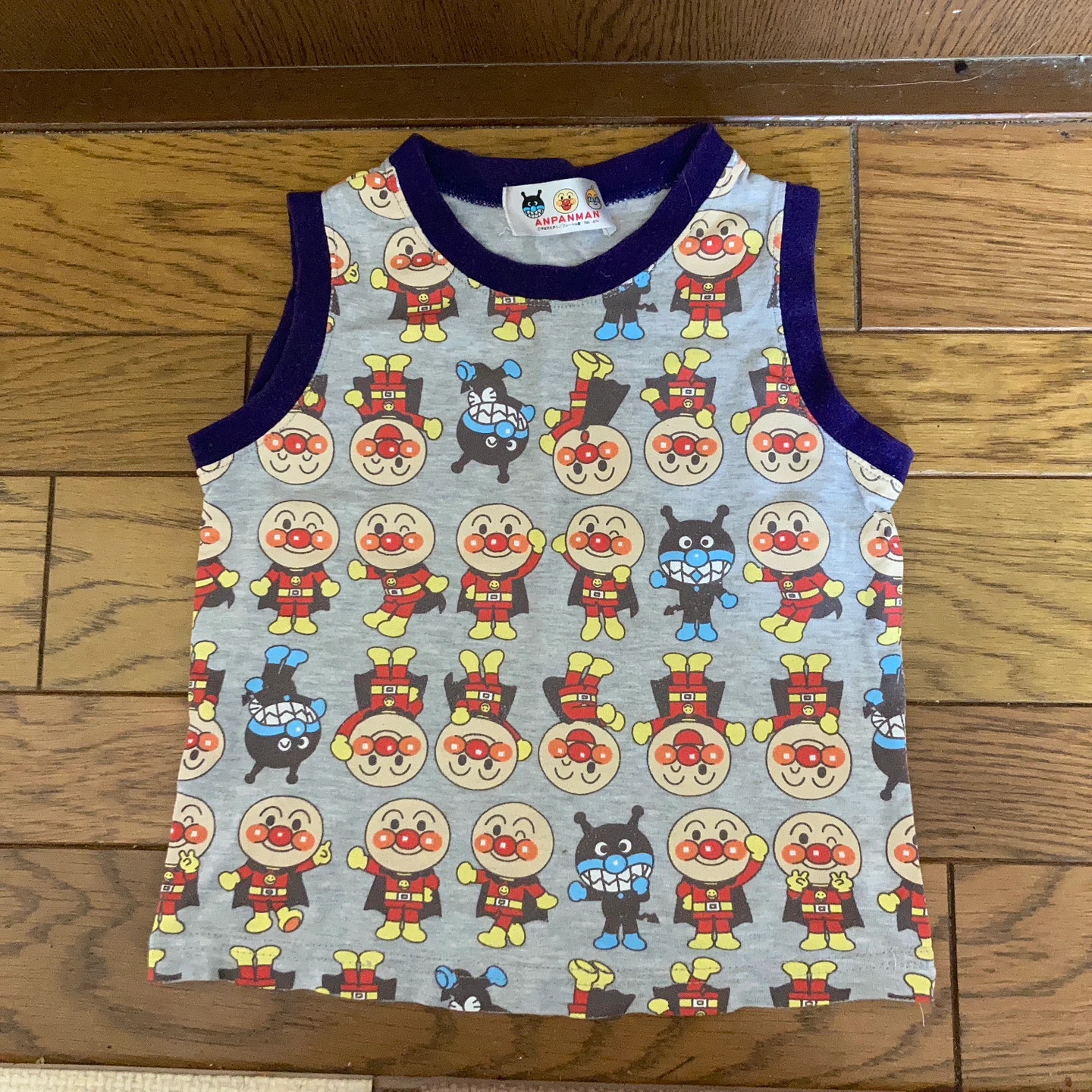 ベビー用 それいけ！アンパンマン ノースリーブ
