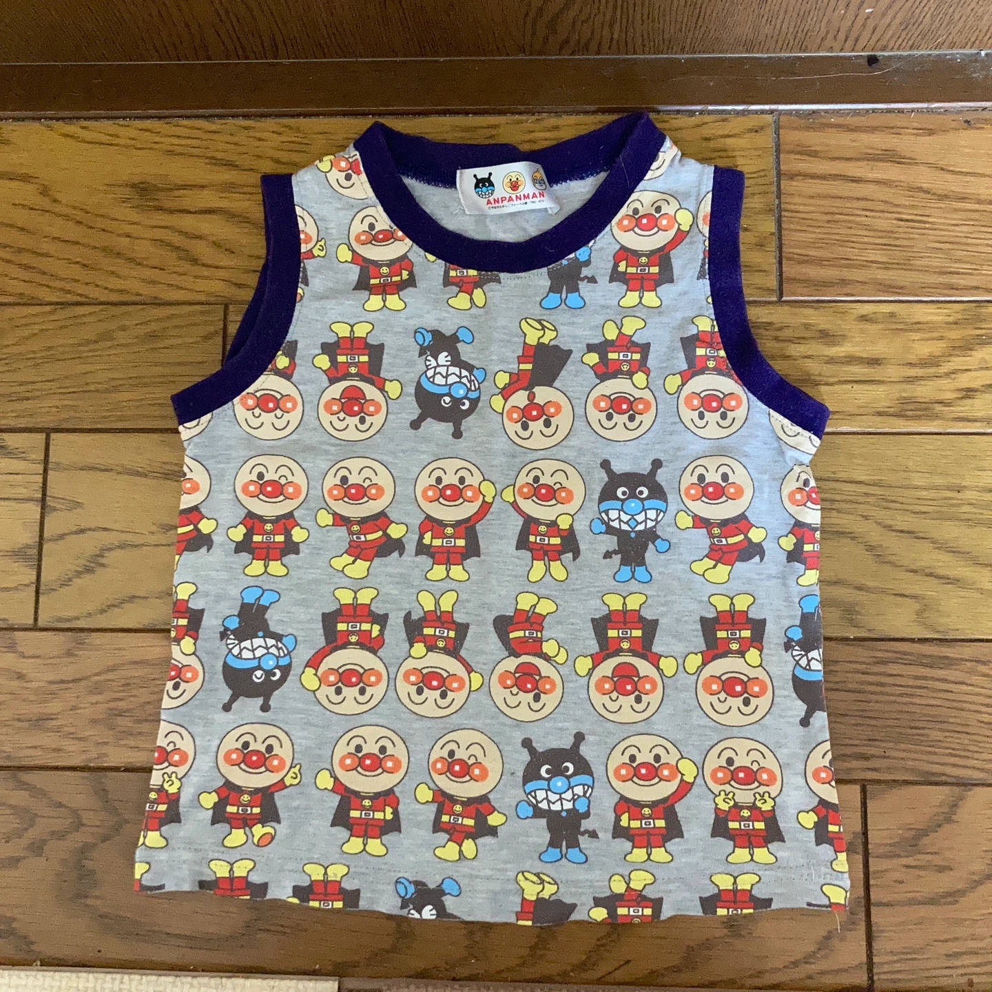 ベビー用 それいけ!アンパンマン ノースリーブ