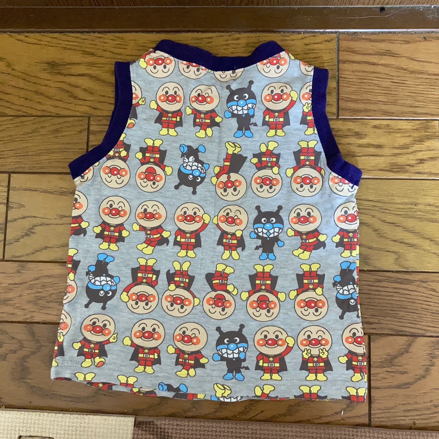ベビー用 それいけ!アンパンマン ノースリーブの写真2枚目