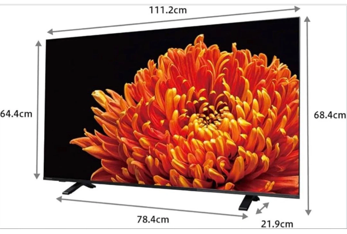 東芝 REGZA 液晶テレビ 50C340X 50インチの写真5枚目