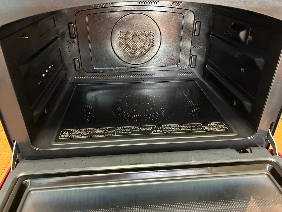 【ジャンク品】東芝 過熱水蒸気オーブンレンジ ER-SD3000(R)の写真2枚目