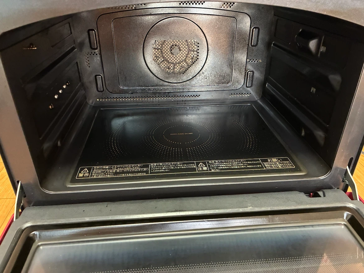 【ジャンク品】東芝 過熱水蒸気オーブンレンジ ER-SD3000(R)の写真2枚目