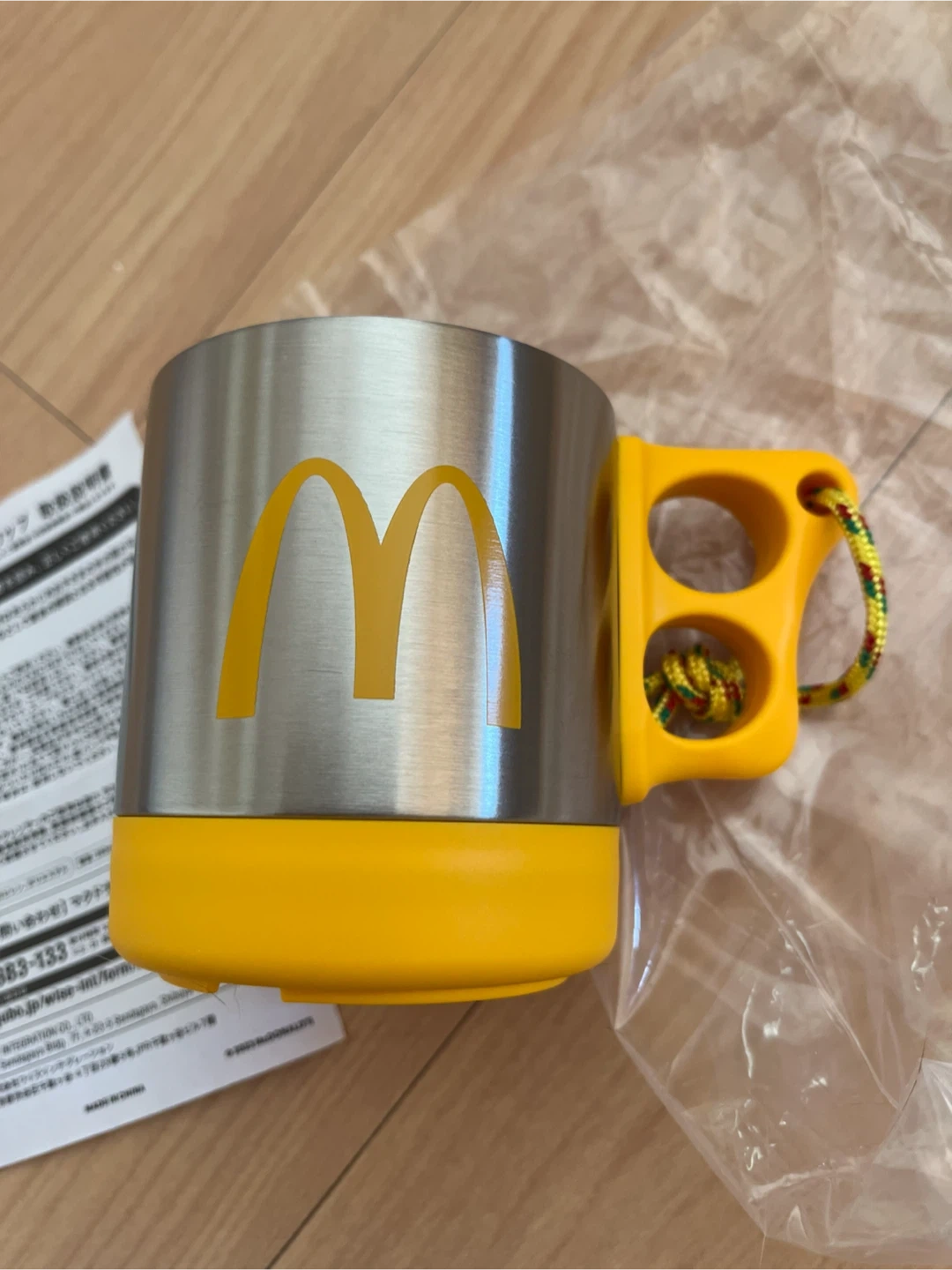 マクドナルド チャムス ステンレス二層マグカップの写真4枚目