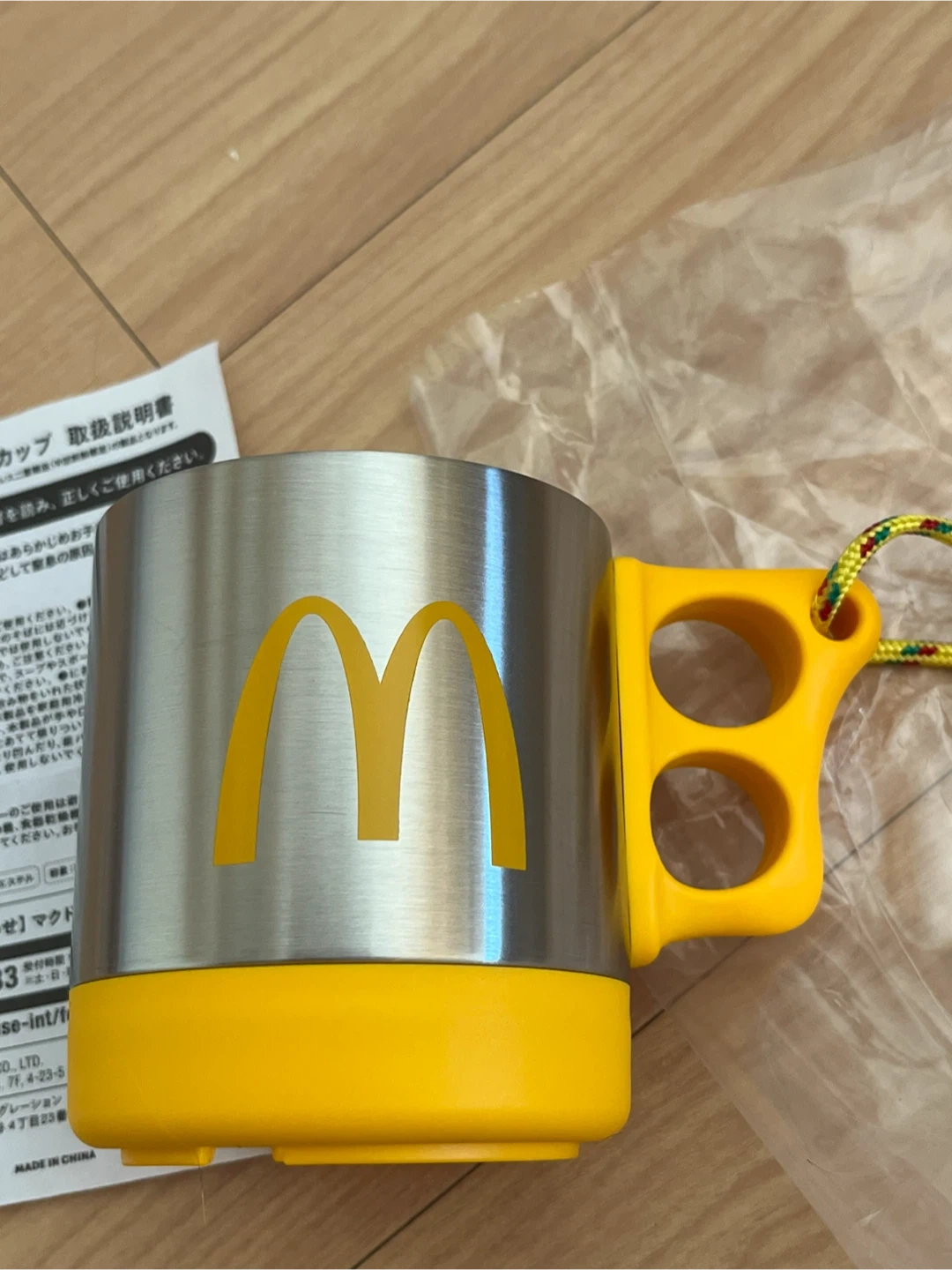マクドナルド チャムス ステンレス二層マグカップの写真5枚目